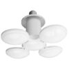 Thonlai Foldable Football Type Bulb Bright and Efficient 40W LED Folding Bulbs for Shop E27 E26 Acrylic Light 240mm
