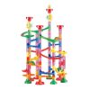Thonlai Marble Run Building Blocks Colorful 3D Maze Track Construction Toy for Kids 109pcs Plastic 20.1x13.3in
