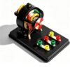 Three Phase Ac/dc Generator Model,for science lab and student cranked