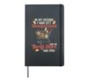 Thrift Store Was Open Thrifting Thrift Thrifter Hardcover Journal, Black