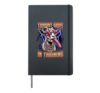 Throat Goat Cringe Offensive Humor Party Girls Trip Women Hardcover Journal, Black
