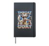 Throat Goat Offensive Girls Trip Exchange Ironic Cringe Hardcover Journal, Black