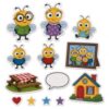 Thryvomniq Fly Guy’s Big Family Felt Story Set with Hook Dots 1 Set