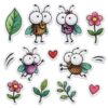 Thryvomniq Friendly Frenzy Felt Story Set with Hook Loop Dots