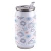 T&H XHome Patriotic Star 10oz Stainless Steel Tumbler with Lid & Straw-Double Wall Vacuum Insulated Travel Mug Fireworks Design Water Bottle Coffee Beverage Drinks Cup