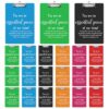 Thyle 20 Pcs Employee Appreciation Gift Inspirational Plastic Clip Board Colored Clipboard with Low Profile Clip Back to School Gift for Office Teacher Coworker Team, 12.4 x 8.86 Inches (Praise)