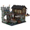 TIANSTO MOC-124794 Medieval Harbor Castle Building Blocks Set for Ages 14+