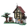 TIANSTO MOC-82740 Medieval House Building Blocks Set 519-Piece for Ages 14+