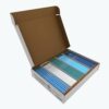 Ticonderoga Wood-Cased Pencils Pre-Sharpened, Arctic Blues, 150 Count