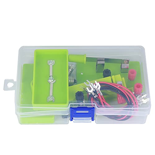 Tiiyee Physics Science Lab Learning Circuit kit, Circuit Learning Starter Electricity Experiment Set Projects DIY Building Basic Study for School Students Junior(Circuits in Series and Parallel)