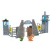 Tile Town Jurassic World Gate Escape Magnetic Tiles, 84 Pieces