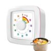Timer for Kids 60-Minute Silent Rainbow Countdown Large-Screen Clock
