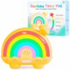 Timer Pal Rainbow Timer for Kids, Visual Timer for Kids with Night Light, Color-Changing Magnetic Visual Timer for Classroom/Calming Corner/Home (Yellow)
