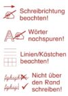 TimeTEX Screen Printing Stamp Perpetuum, 4 in 1, Note Writing Direction