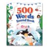 Timetome 500 Words Sound Book - Interactive Learning Educational Toy with 500+ Words & 23 Themes, Early Educational Talking Book with Touch & Sound for Kids Ages 3-8