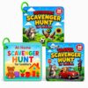 Tiny Mind Club Indoor, Outdoor & Travel Scavenger Hunt Bundle – Screen-Free Activity Cards for Toddlers Ages 2-5