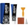Tire Repair Adhesive Kit, Tire Repair Glue, Rubber Cement for Sidewall Fixes, Heavy Duty Quick Dry Rubber Cement Kit, Suitable for Car, Motorcycle, Bike, 25g (1SET)
