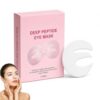 TKHOTPICK Deep Peptide Collagen Eye Mask, E-Shaped Hydrogel, 5 Pairs，1pc