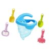 Tkidplw Sand Funnel Beach Toy, Drippy Sand Maker with Shovel Siftersand Spoon, Outdoor Sandbox Toys for Beach Days and Shore Water Play