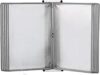 TKNDFPELS Wall Mounted A4 Poster Flip Book Display Organizer Multicolor For Office Classroom Home(Gray)