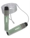 TKO Tangle-Free Jump Rope with Comfort Foam Handles | Smooth Bearing PU Wire Skipping Rope for Men, Women & Kids | Perfect for Daily Fitness, Cardio, and Full-Body Workout Training