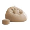TMFZIFYBZ Green Boneless Tatami Bean Bag Sofa Balcony(Khaki)