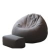 TMFZIFYBZ Modern Bean Bag Chair Armrest Indoor Garden(95cm-Gray)
