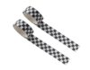 Tnyvm 2Pcs Fade-Resistant Checkerboard Duct Tape - Black and White Plaid Design for Arts and Crafts, Home Decor and DIY Projects