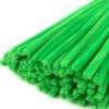 TOAOB 100pcs Green Thick Pipe Cleaners 8mm x 12inch Pipe Cleaners