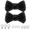 TOAOB 11 Yard Leather Cord Round Braided String Braiding Jewellery Strap
