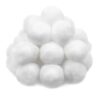 TOAOB 30pcs Large Pom Poms 2 Inch White Craft Pom Poms Fuzzy Pompoms Balls for DIY Arts and Crafts Projects Home Decorations