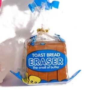 Toast Bread Eraser Stationery Bread Shape Pencil Eraser Sketching Tools Drafting, Bread Eraser Cartoon Cute Pencil Eraser Supply for Kid Painters Artists