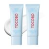 TOCOBO Bio Watery Sunscreen SPF 50 Broad Spectrum Korean Facial Sun Cream, Hyaluronic Acid, Lightweight Daily Face Sunblock,Vegan, Korean Skincare 1.35 fl oz (Bio Sunscreen, 2 pack, 2 pcs)