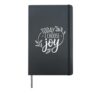 Today I Choose Joy Hardcover Journal, Black