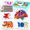 Toddler Alphabet Flash Cards - Preschool Activities Learning Toys