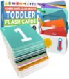 Toddler Flash Cards - Learn Colors, Numbers, Shapes, Opposites on Thick Jumbo Flashcards for Early Learners - Teacher Designed for Preschool, Kindergarten & Toddlers