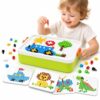 Toddler Puzzles Games for Kids 3-5, STEM Toys 3D Mushroom Nail Puzzle 460 Pieces Building Peg Kit DIY Creative Brain Teaser Puzzle Birthday Gifts for Boys Girls 3 4 5 6 7 8 Year Old