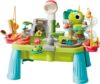 Toddlers Kitchen Play Sink,Toy Dishwasher with Running Water，Summer Water Table Toy with Upgraded Electric Sprinkler,Spray Dinosaur & Fishing Game—Role Play Gift for Boys and Girls Ages 2 3 4 5