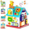 Toddler Toys for 1 Year Old Girl & Boy Gifts, Christmas &1st Birthday Gifts Toys for Ages 0-2, 20-in-1 Musical Learning House Baby Toys 6-12 12-18 Months, Montessori Sensory Toys for Toddlers 1-3