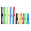 Toddmomy 10pcs H Shaped Rubber Bands 5 Colors Rubber Bands Elastic Wrapping Straps for Books, Cameras, Art, Wrapping, Exercise, Bag Wraps, Picnic, Camping, 2 Sizes