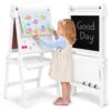 Todefull Kids Easel Foldable, 3-in-1 Art Easel for Kids with 2 Paper Roll