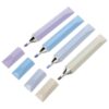 Tofficu 4pcs Soft Tip Highlighter Markers Set with Lasting Color and Versatile Use, Plastic Highlighter Pens for Backpacks and Bags, for Students and Teachers