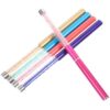 Tofficu 5pcs Nail Art Pens Set for Manicure Tools Metal, Acrylic, and Nylon Brushes Portable Nail Gel Polish Painting Pens and Pull Line Designs
