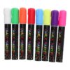 Tofficu 8pcs Liquid Chalk Markers with Reversible Tips, High Visibility Colors, Wide Surface Compatibility, Pp Material, Erasable Chalkboard Pens for Metal and Glass, for Advertising