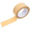 Tofficu Kraft Paper Tape High Viscosity Reinforced Sealing Tape for Packing and Printing Easy Use for Carton Sealing and Photo Frame Concealing