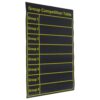 Tofficu Magnetic Behavior Pocket Chart for Classroom Management, Motivational Ranking Tool and Visible Numbers, Rubber Material, for Elementary School Teachers and Students