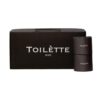 Toilètte 100% Bamboo Toilet Paper, 3-Ply, Individually Wrapped, 370 Sheets per Roll, Tree-Free and PFAS-Free, Septic Safe (Dark, 8 Roll)