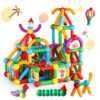TOKBLOK Magnetic Blocks for 3+ Years Old Girls Boys Magnetic Building Sticks Preschool Educational Learning STEM Toys Montessori Magnet Toys Kids Gift - 76Pcs Starter Set