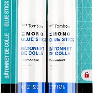 Tombow Mono Glue Stick, Medium, 2-Pack