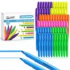 TomeLosise 72 Counts Highlighters, Highlighter in 6 Assorted Colors, Chisel Tip, No Bleed Highlighter Pen, Bulk Highlighters for School Supplies, Teachers, Office, Classroom Must Have